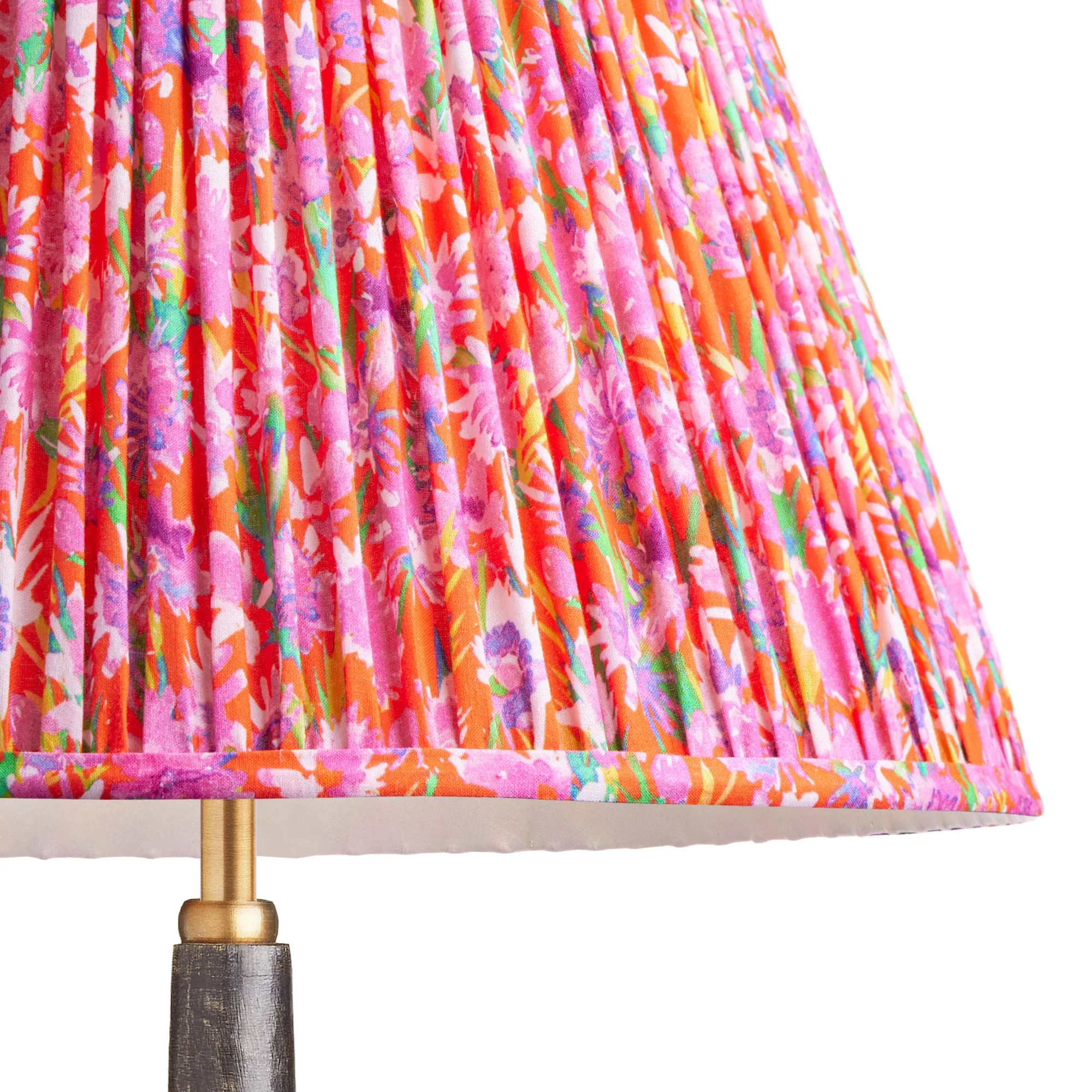 25cm empire shade in red English Meadow by Matthew Williamson