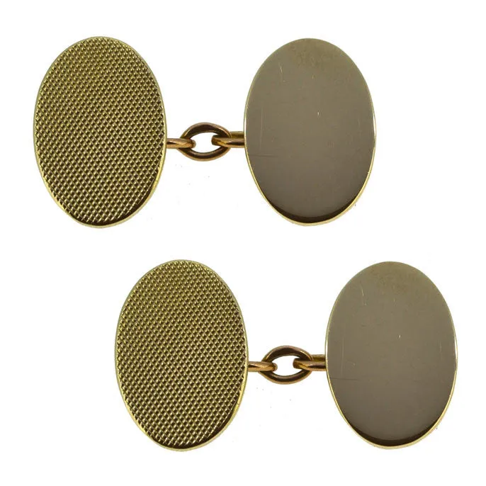 9ct Gold Cufflinks