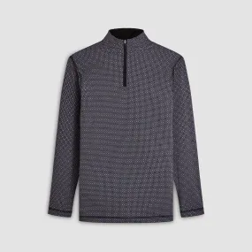 Anthony Geometric OoohCotton Quarter Zip Pullover