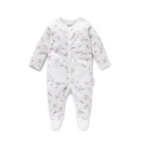 Aster & Oak Aster Footed Romper