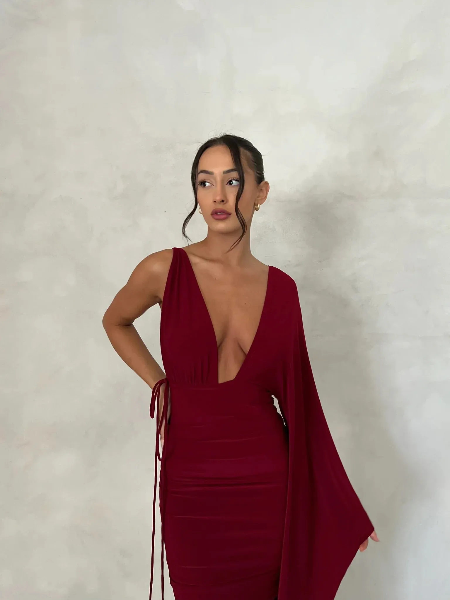 Athena Gown - Wine