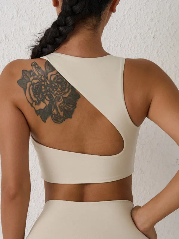 Beautiful back sports bra shock-proof yoga sports vest