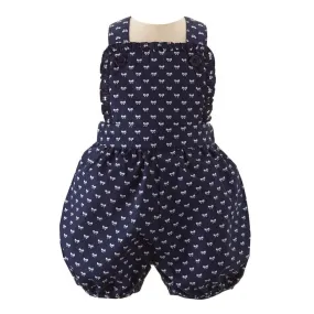 Bow dungarees