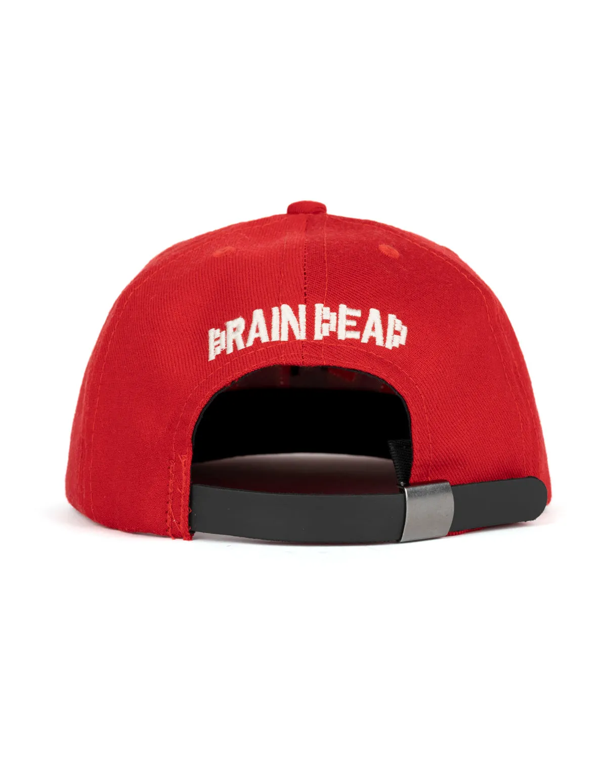 Brain Dead x Devo 6 Panel Hat - Red