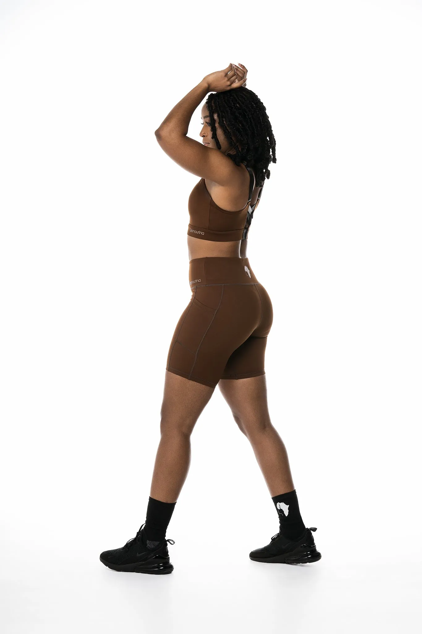 Brown Sugar Biker Shorts