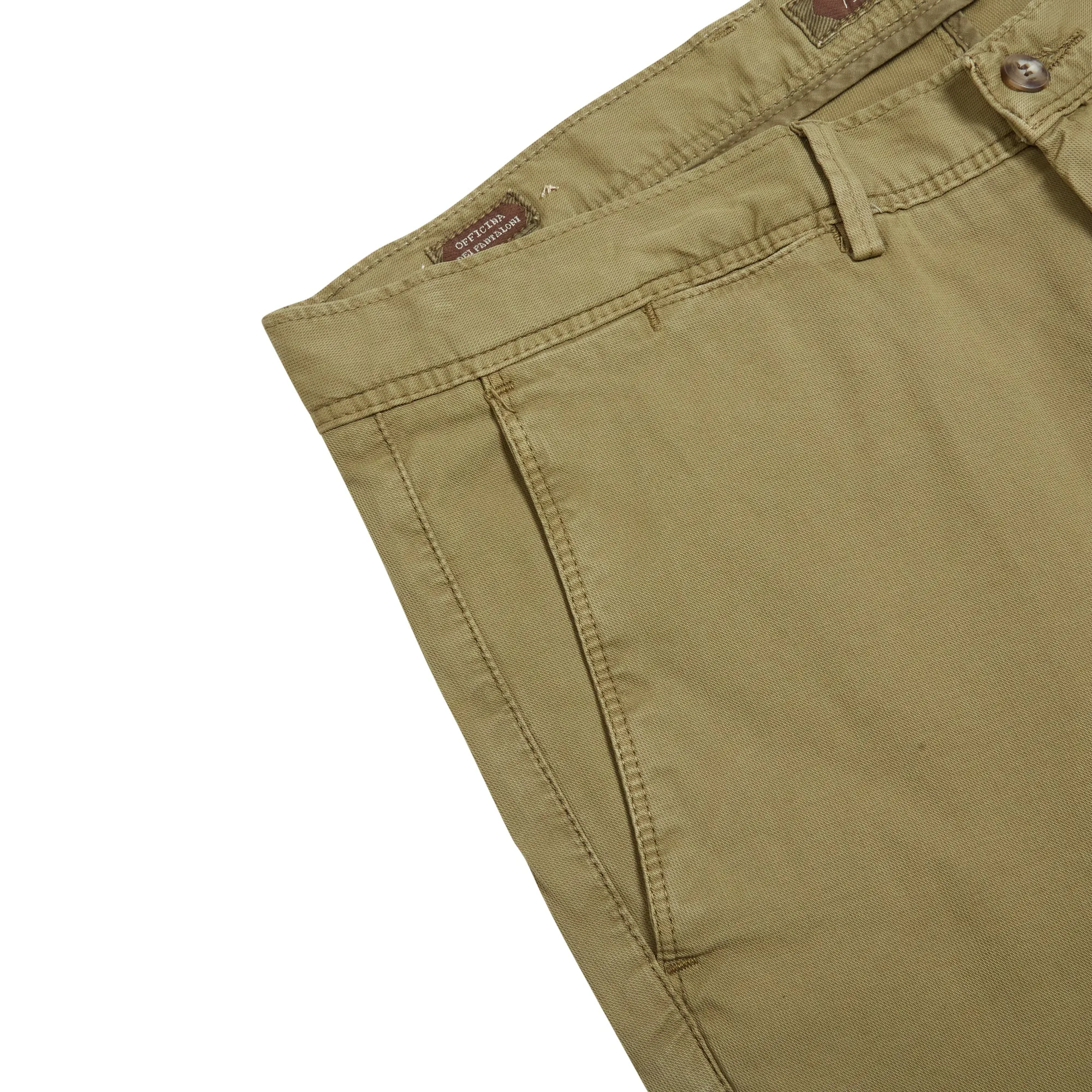 Burrows & Hare Chino - Khaki Green