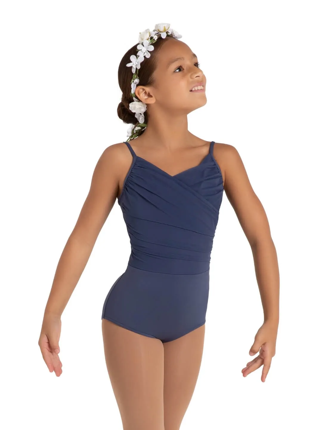 Capezio Wildflower Rose Girls Cami Leotard 12085C