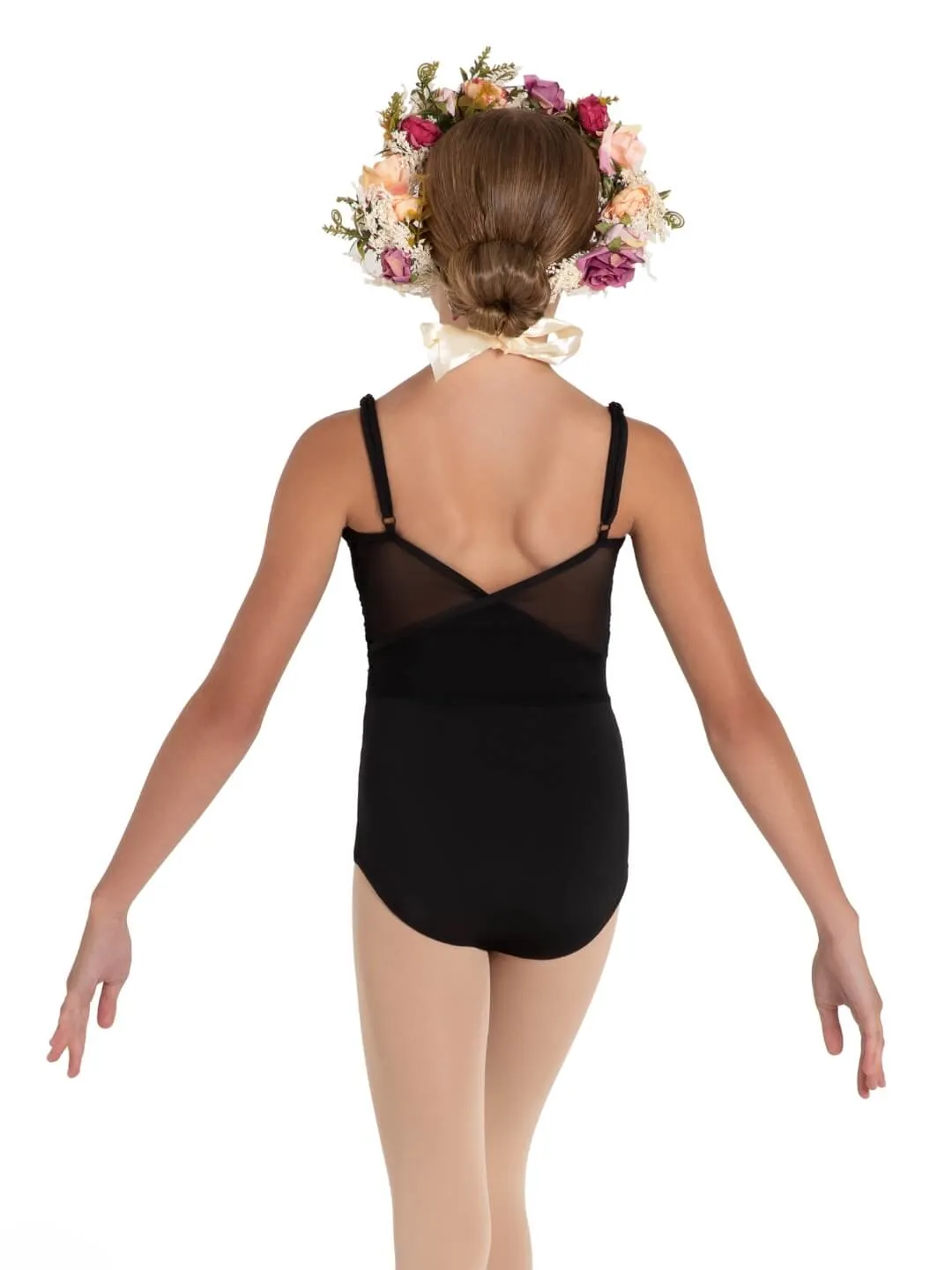 Capezio Wildflower Rose Girls Cami Leotard 12085C