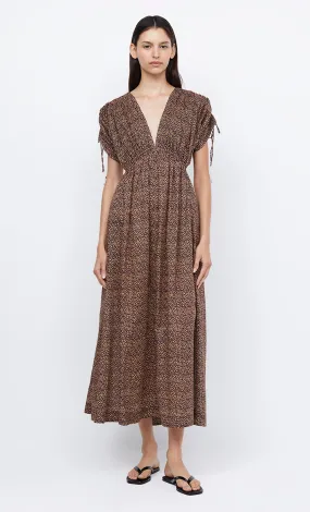 CAPRI V MAXI DRESS - BELLA DONNA