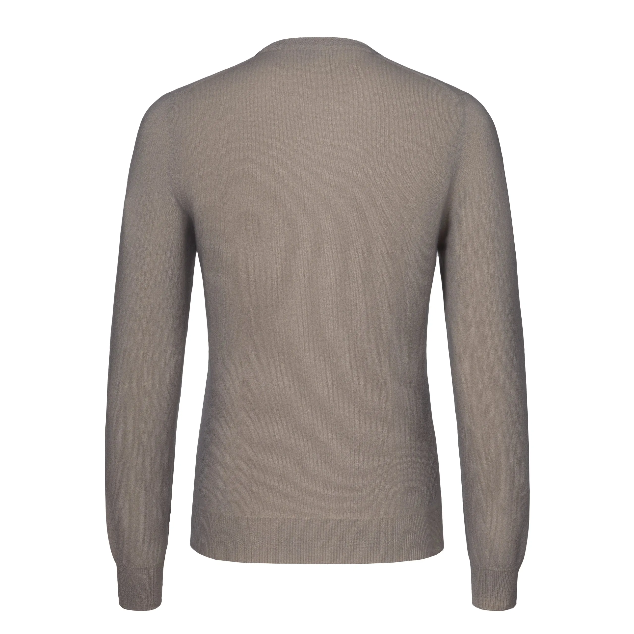 Cashmere Crew-Neck Pullover in Sand