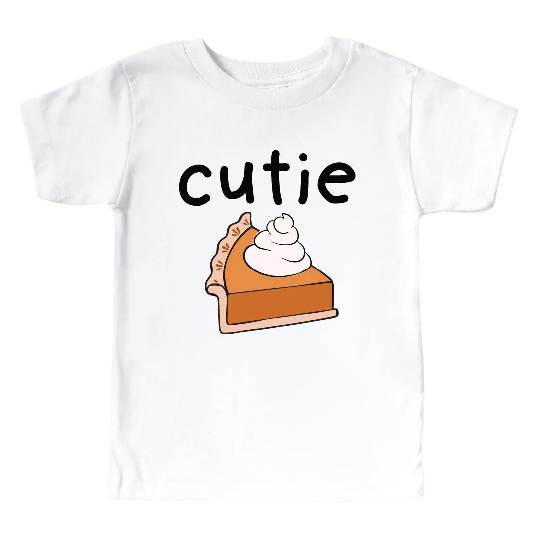 Cutie Pie Kids Graphic Tee | White