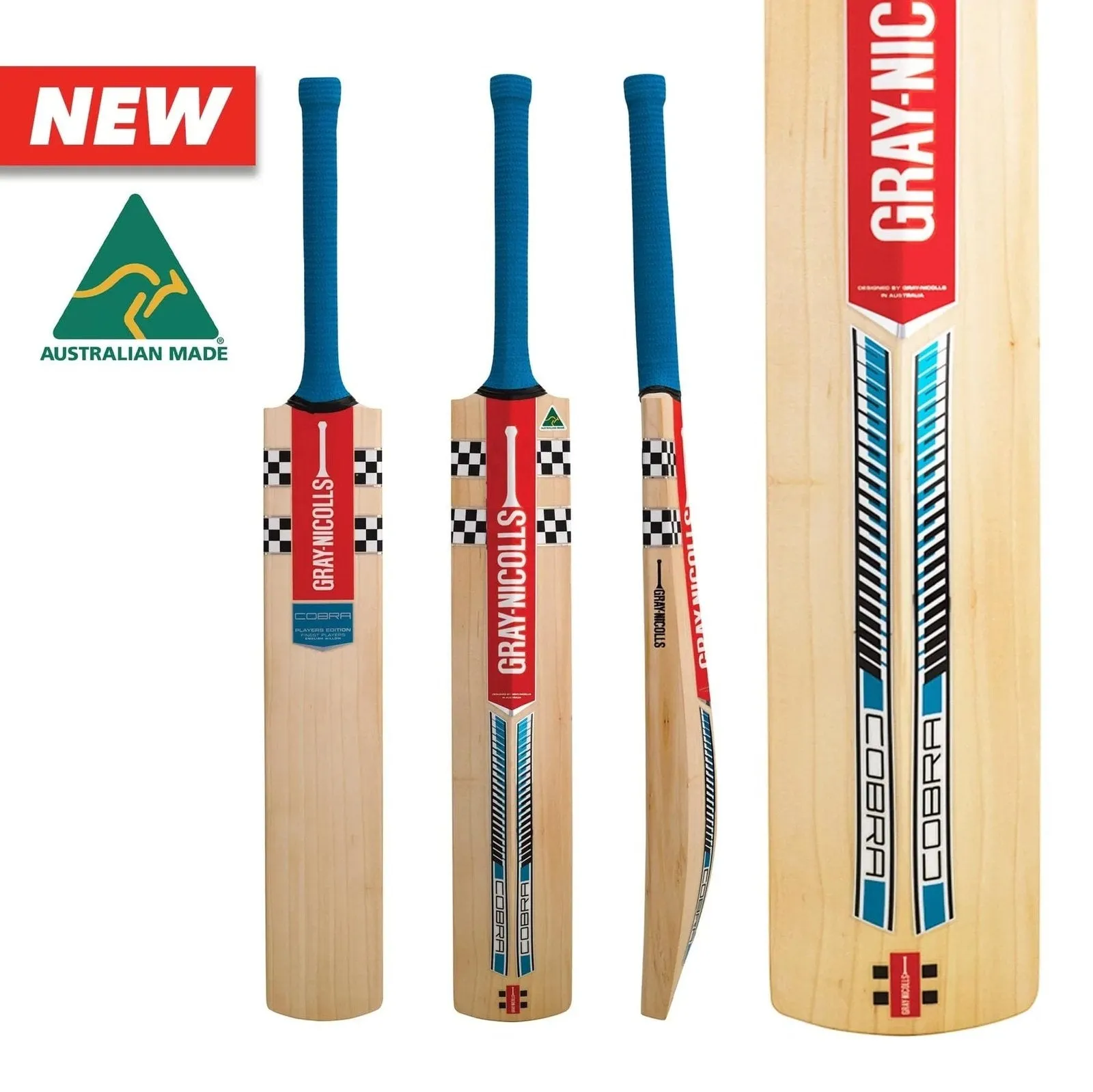 Gray Nicolls Cobra Players Edition Adult Cricket Bat