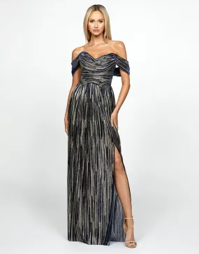 LEYLAN OFF SHOULDER GOWN B69D11L