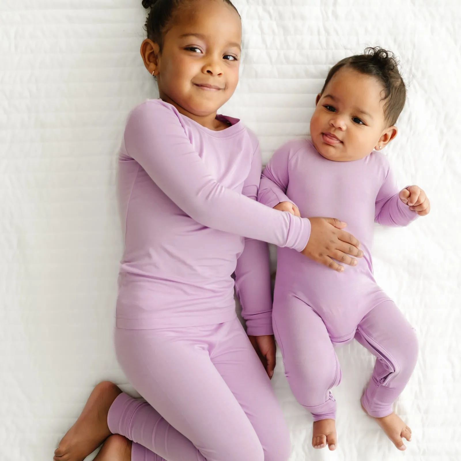 Light Orchid Two-Piece Pajama Set