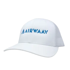 Miami Vice Trucker Hat (White/Blue)