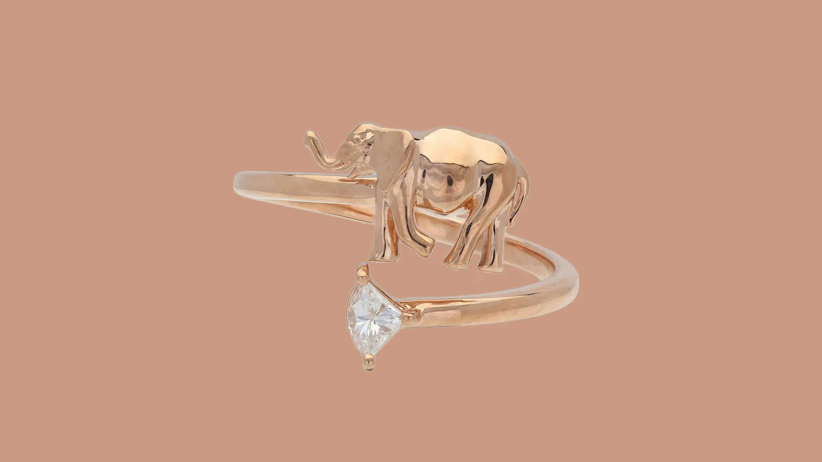 Noémie Elephant Diamond Ring