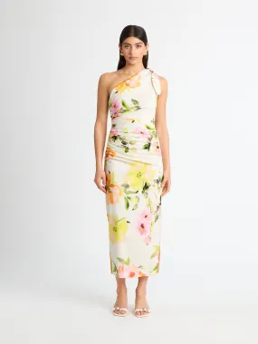 ROSA FLORAL MIDI DRESS