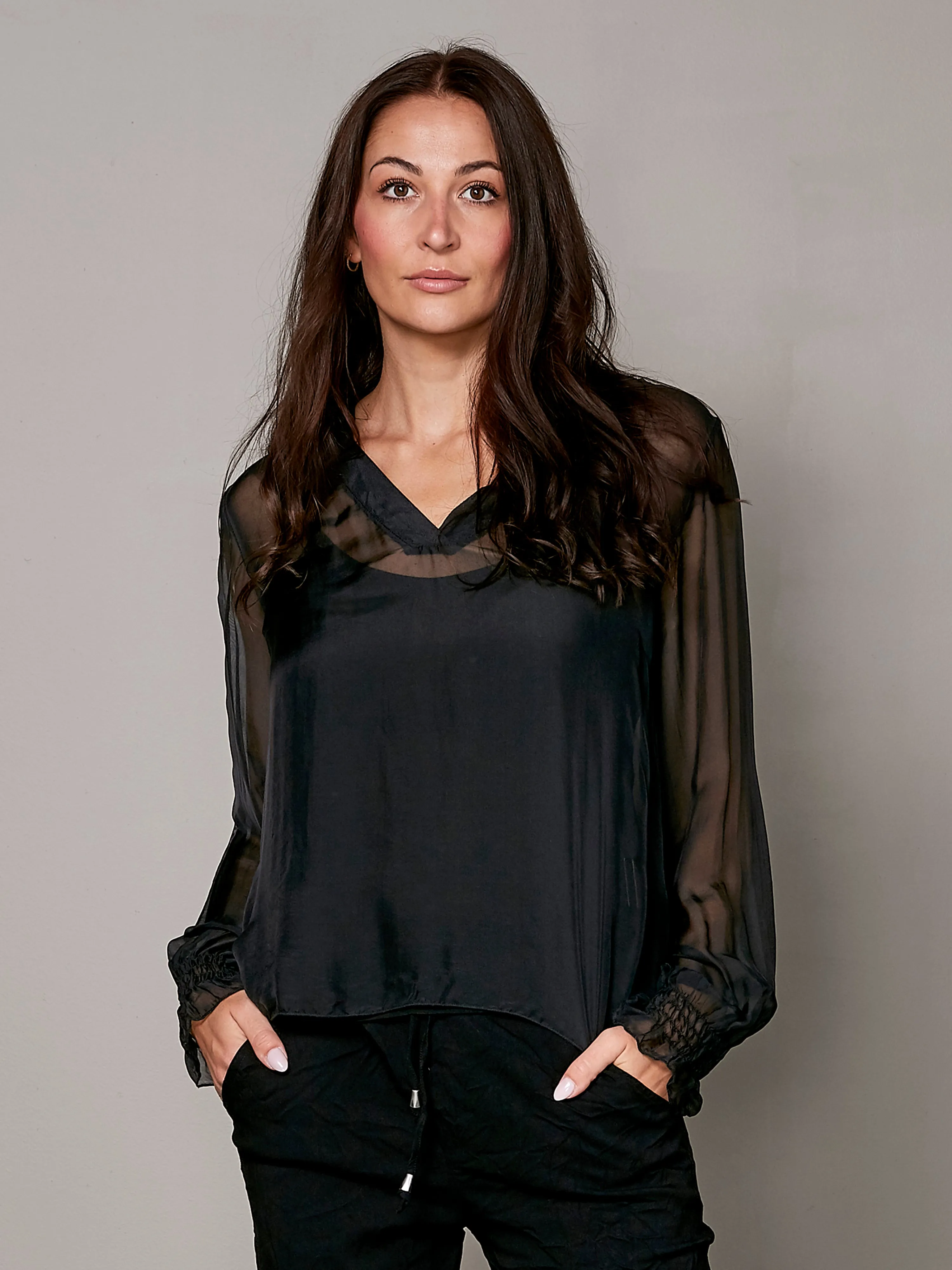 VANINA blouse - Black